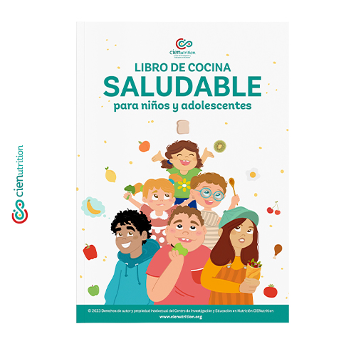 Libro de cocina saludable para niños y adolescentes